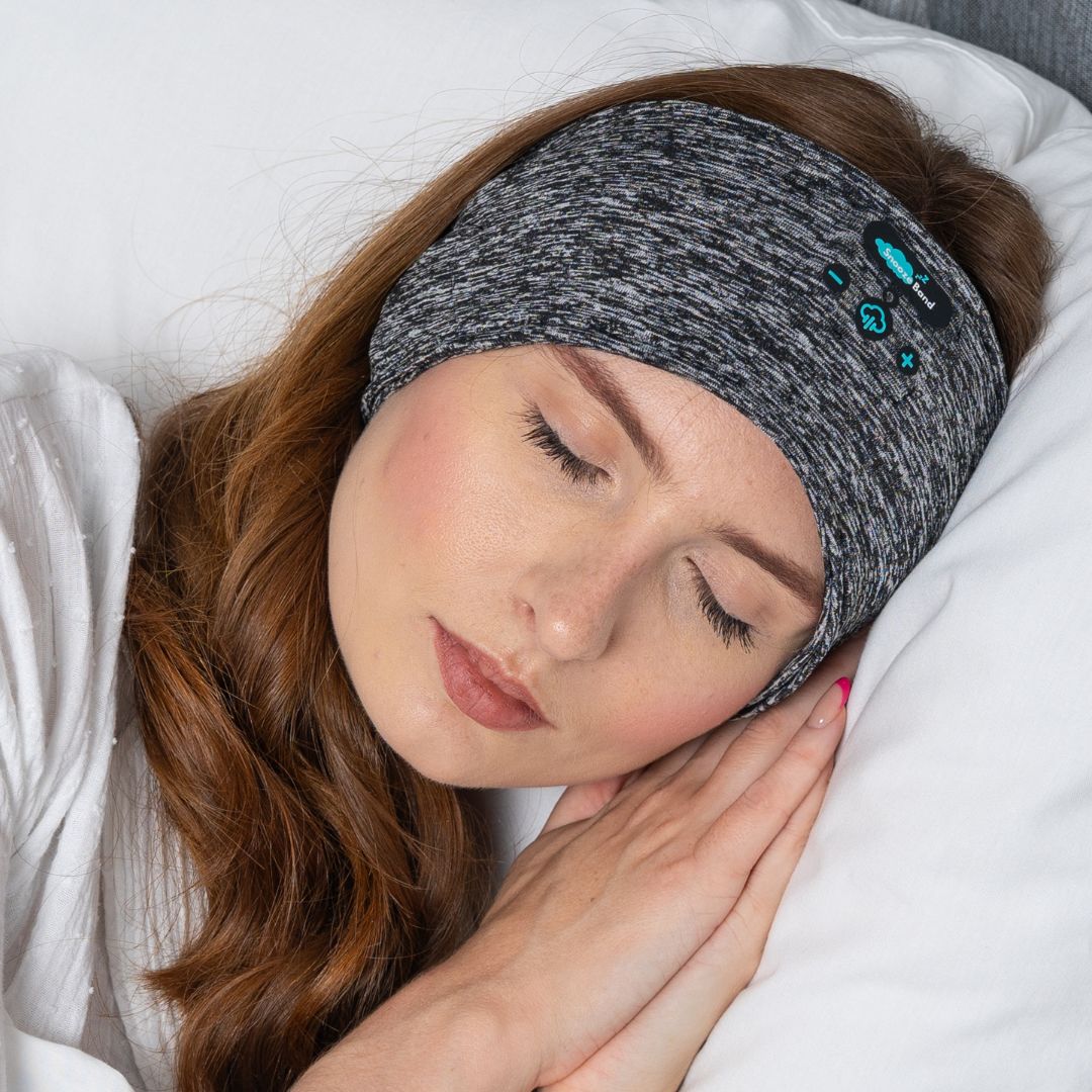 Bluetooth Sleep Headband — Wireless Headphones for Sleeping • Comfortable • 10+ Hour Battery